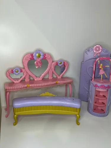 Playset Quarto Barbie E as 12 Princesas Bailarinas