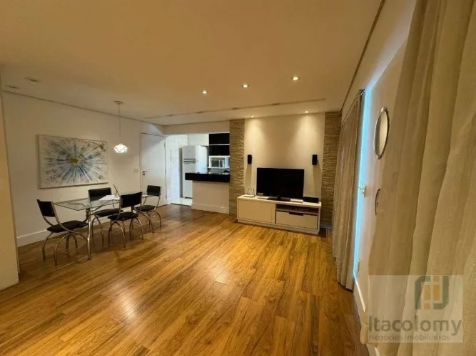 Apartamento com 1 dormitório, 63 m² - venda por R$ 750.000 ou aluguel por R$ 4.750/mês - E