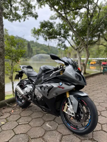 BMW S1000 RR Cinza 