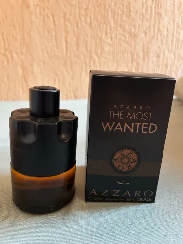 PERFUME AZZARO THE MOST WANTED EDP - APROX. 85% DO FRASCO + CAIXA ORIGINAL