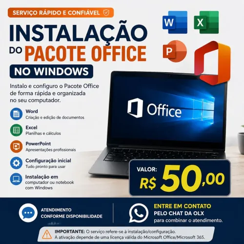 Instalação do Pacote Office no Windows