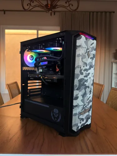 PC GAME RYZEN 7 5700X + RX 6600 8GB + 16GB RAM (PEGO SEU USADO NA TROCA)