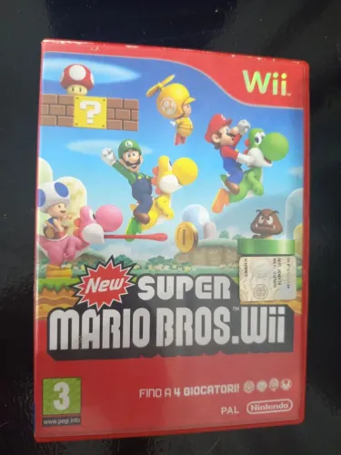 Jogo super Mario Bros para Wii