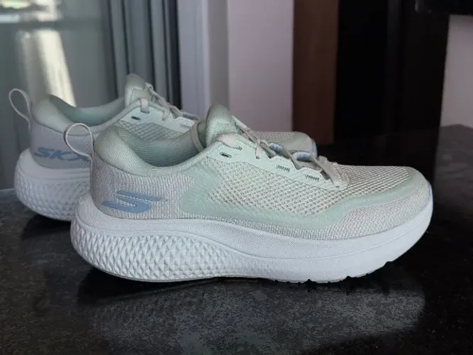 Tênis Skechers Go Run Supersonic Max Feminino Corrida - Verde água