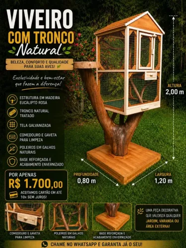 Viveiro Alto Padrão exclusivo