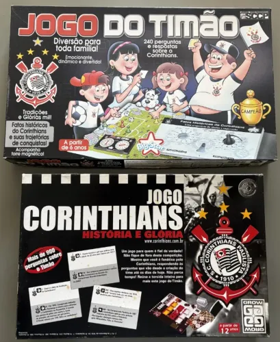 Kit de Jogos do Corinthians Oficiais (Grow + Big Star)