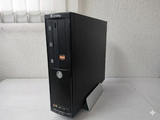 CPU Básica HP Pc Para Estudo | Pc Barato 4GB RAM HD 320GB Windows 10 Excel e Word Incluso