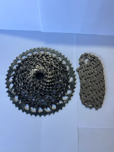 Cassete XG 1275 Sram Eagle Original 10-52 + Corrente GX Eagle Usado 300Km Semi Nova