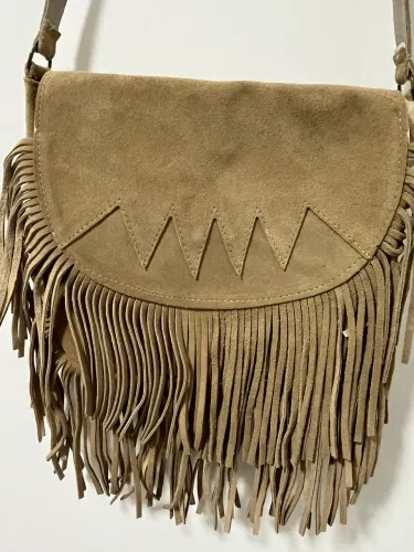 Bolso franja de ombro 