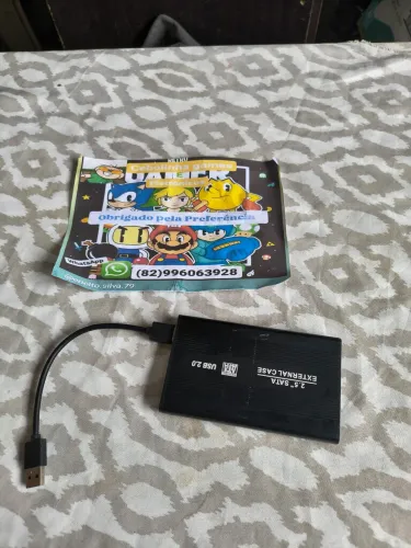 Hd externo 320gb com jogos ps2