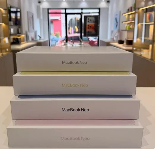 MacBook Neo 256GB (Chip A17 Pro) - Novo Lançamento Apple - LOJA FÍSICA