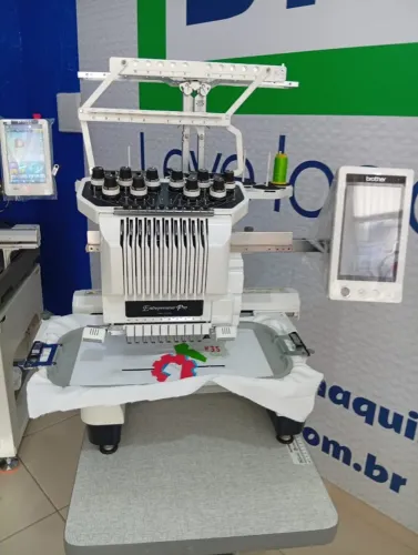 maquina industrial de bordado 10 agulhas brother