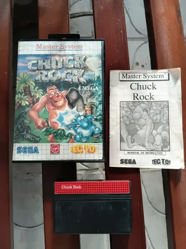 Jogo Master System Chuck Rock