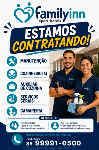 Vaga para o Porto das Dunas