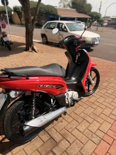 Biz 125 flexone vermelha