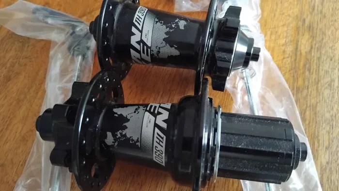 Par de cubo para bicicleta tanke th390 36 furos produto zero