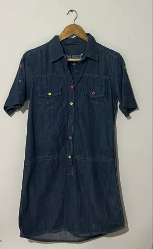 Vestido Jeans Dona Florinda
