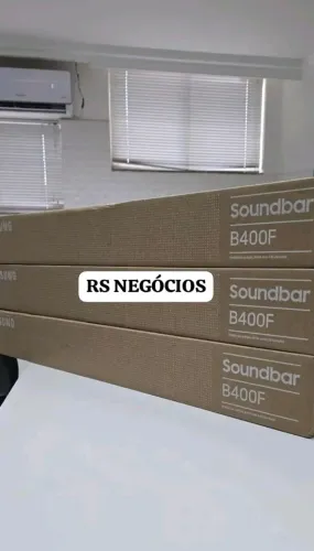 Soundbar Samsung B400F, Lacrada + NF (Até 12x)