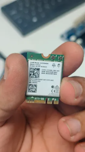 Placa wi-fi Intel AX200