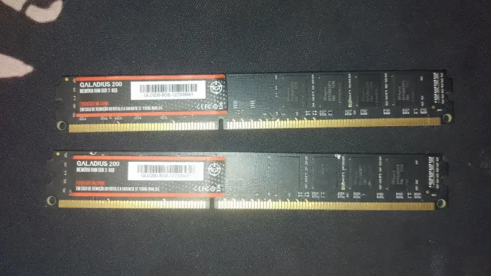 Memórias Ram DDR3 2x8 Gigabytes 