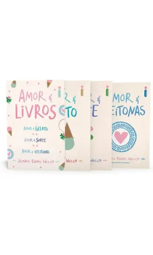 Kit 3 livros - amor e livros
