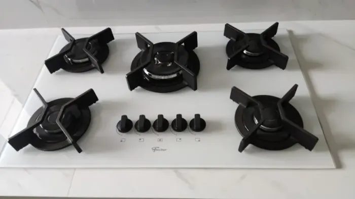 Cooktop 5 bocas Fischer (grade aço fundido)