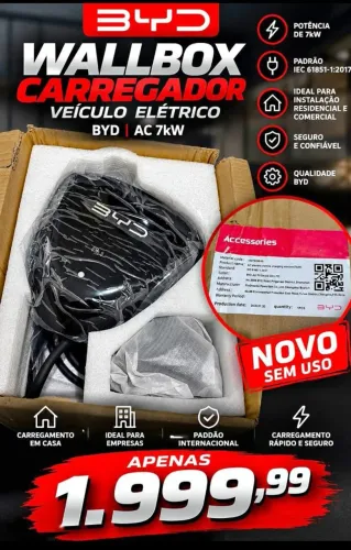 Wallbox carregador carro elétrico