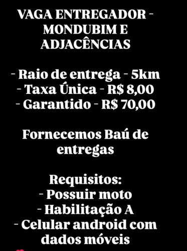 Entregador 
