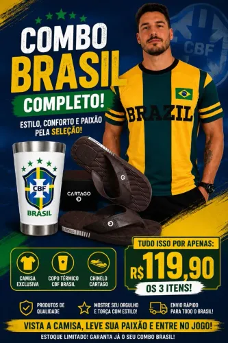 Kit seleção Brasileira