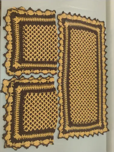 Tapetes de crochê 