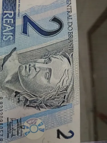 Cédula Antiga de dois reais