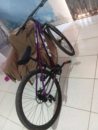 BICICLETA GTI ROXA,PARA COLOCAR PREÇO.