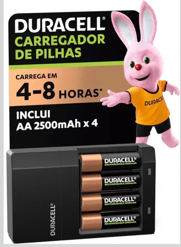 Carregador de Pilha Duracell