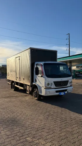 MB Accelo 815 2012 Com Baú 6,50m Completo Revisado