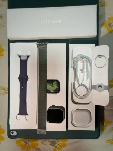 Apple Watch série 11 46 mm prata 