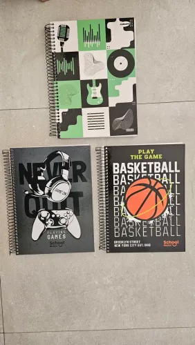 Caderno - 10 materias novos - todos por R$15