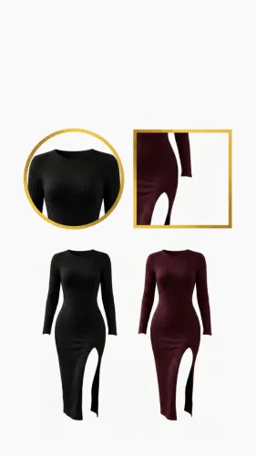 VESTIDO MIDI TUBINHO - M ou G