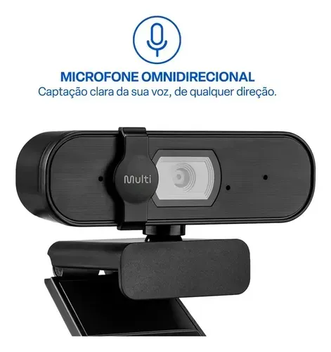 Webcam Multi 2K WC057 - Nova