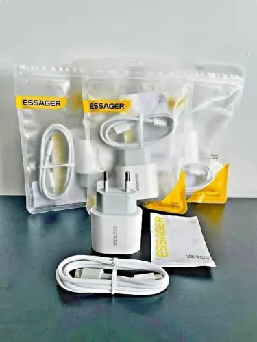 Carregador Essager Turbo para iPhone 20W Novos