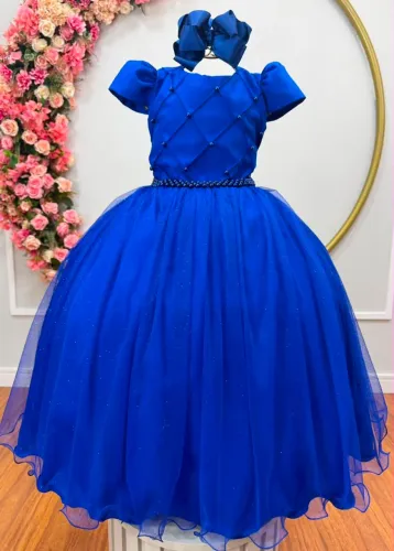 Vestido formatura infantil longo