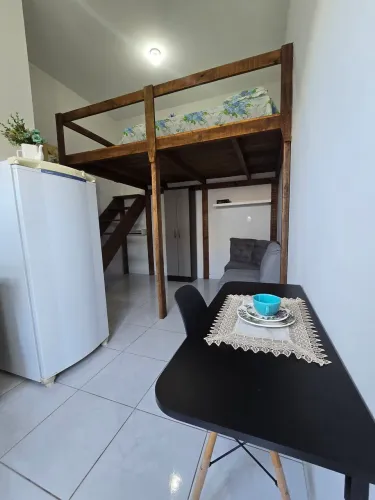 Kitnet Estilo loft MOBILIADA 