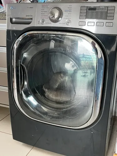 Máquina de secar a gás.