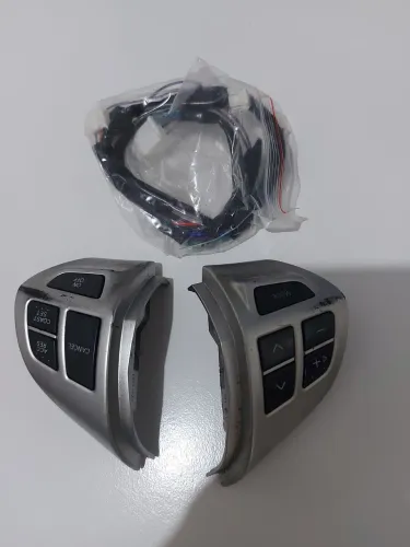 Botões Comandos Som Volante Original MITSUBISHI ASX 2.0  2011e Antena ( Usados )