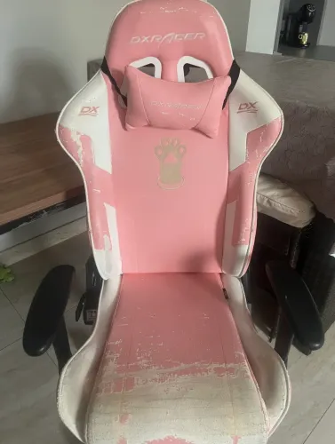 Cadeira dx racer rosa 