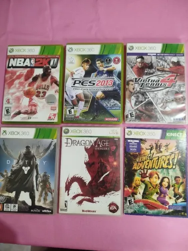 6 jogos Xbox todos sem riscos funcionam todos! 