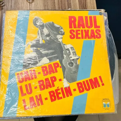 DISCO DE VINIL RAUL SEIXAS uah bap lu bap lah béin bum