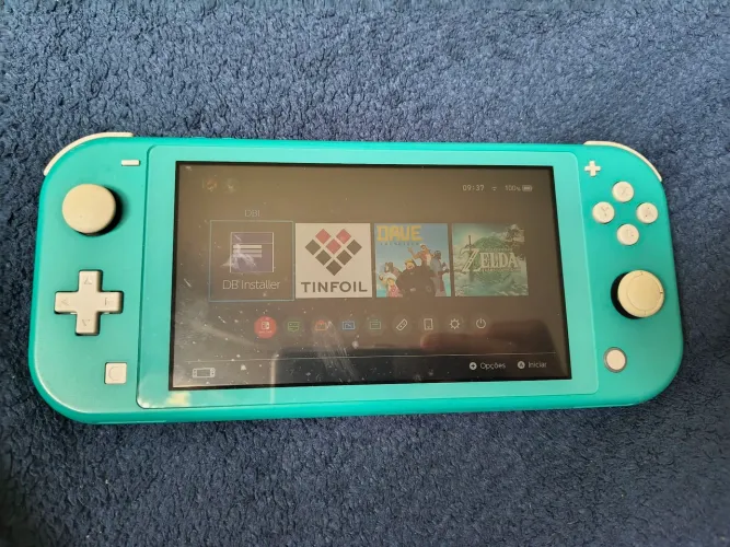 Nintendo switch lite (Desbloqueado) - Troco por switch lite bloqueado