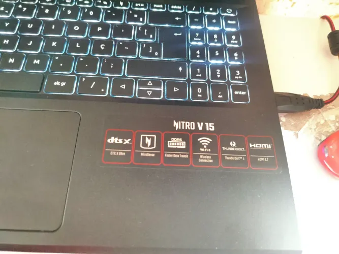 Notebook Gamer Acer Nitro V15 Intel I5 13ª Geração RTX 4050 24GB