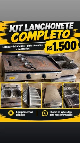 Fundo de lanchonete 