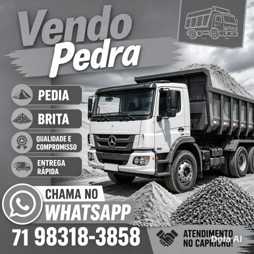 Brita e Areia Chame Agora Entrega Rapida
